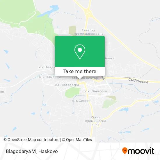 Карта Blagodarya Vi