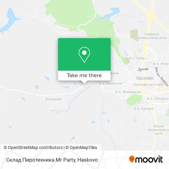 Склад Пиротехника Mr Party map