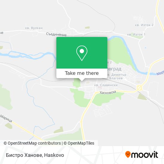 Бистро Ханове map