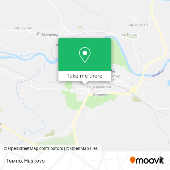 Темпо map