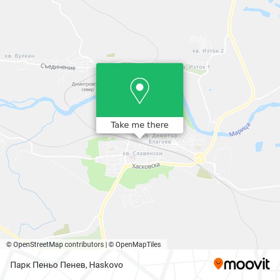 Парк Пеньо Пенев map
