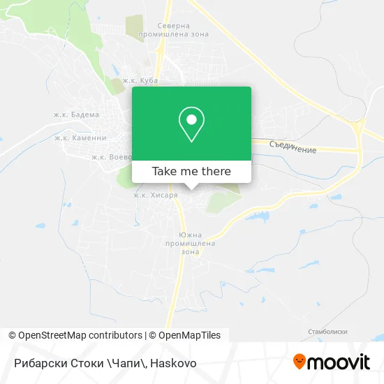 Карта Рибарски Стоки \Чапи\