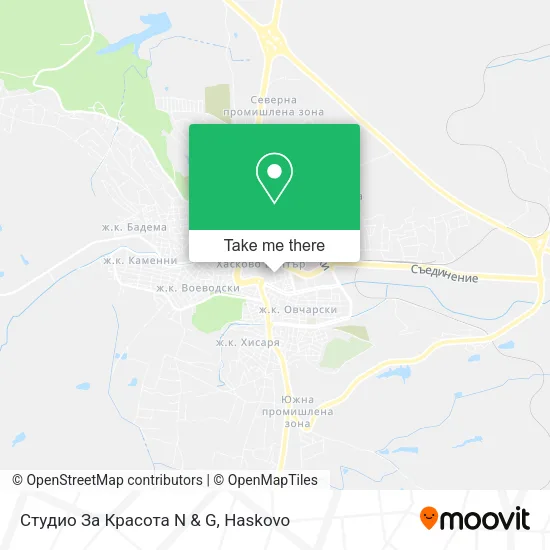 Карта Студио За Красота N & G