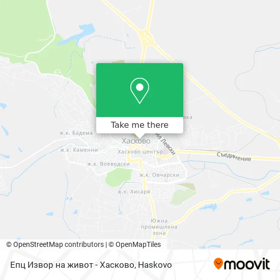 Епц Извор на живот - Хасково map