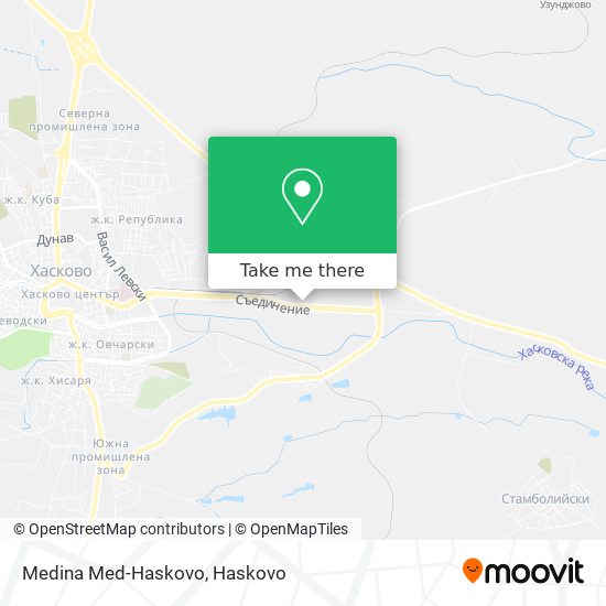 Medina Med-Haskovo map