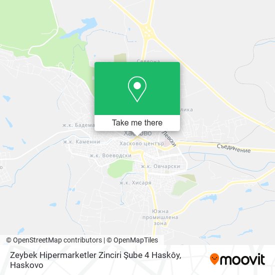 Zeybek Hipermarketler Zinciri Şube 4 Haskôy map