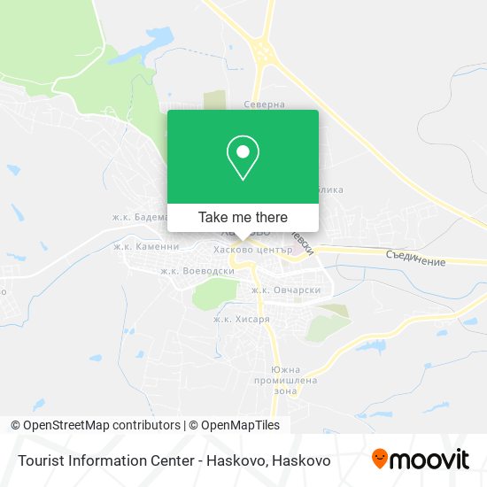 Tourist Information Center - Haskovо map