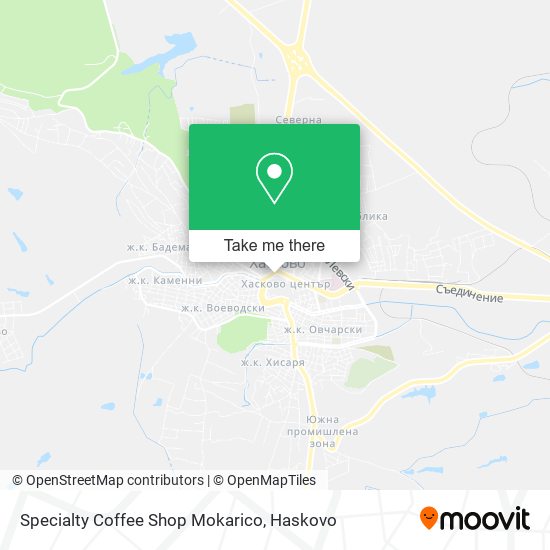 Specialty Coffee Shop Mokarico map