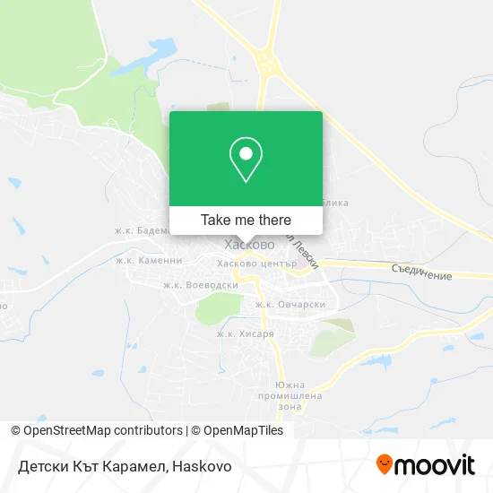 Карта Детски Кът Карамел