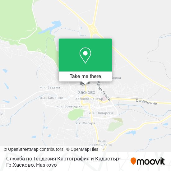 Служба по Геодезия Картография и Кадастър-Гр.Хасково map