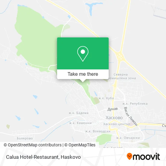 Карта Calua Hotel-Restaurant