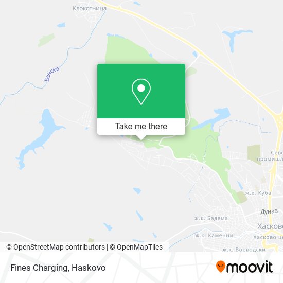 Fines Charging map