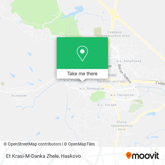 Et Krasi-M-Danka Zhele map