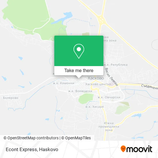 Карта Econt Express