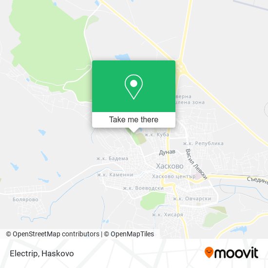 Electrip map