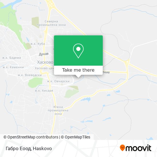 Габро Еоод map