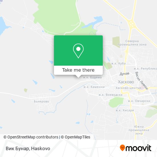 Вик Бунар map