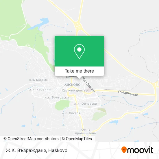 Карта Ж.К. Възраждане