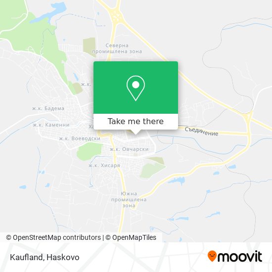 Kaufland map