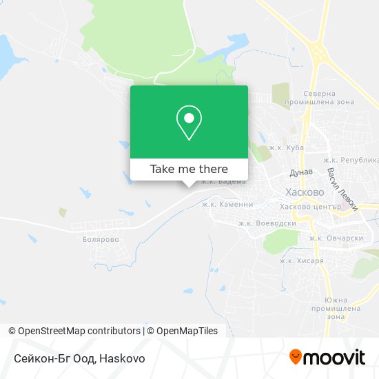 Сейкон-Бг Оод map