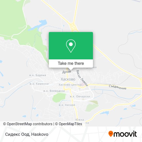 Карта Сидекс Оод