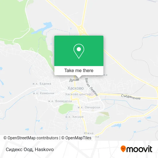 Карта Сидекс Оод