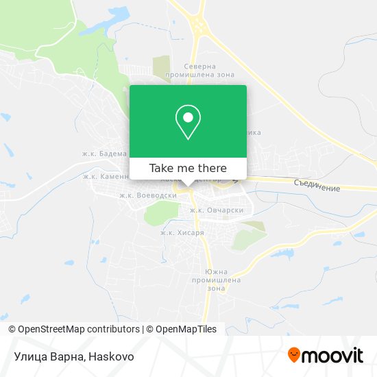 Улица Варна map