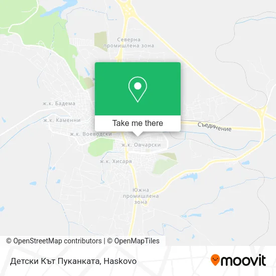Карта Детски Кът Пуканката
