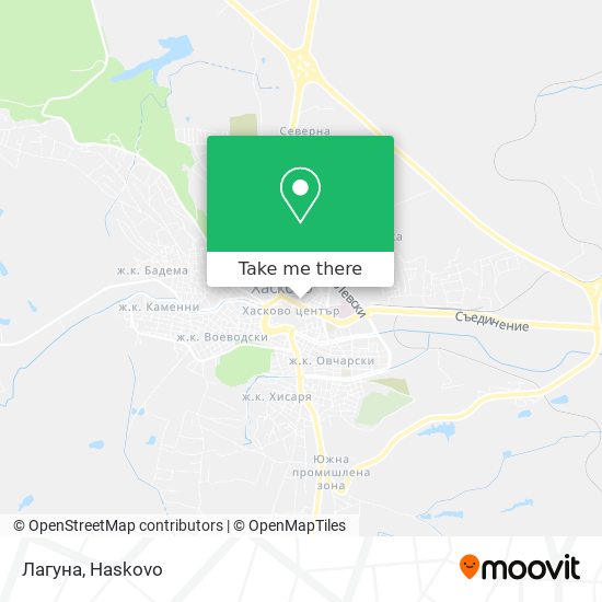 Лагуна map