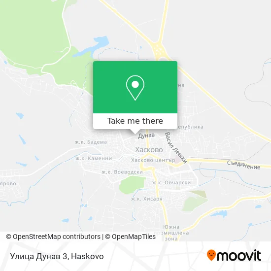 Карта Улица Дунав 3