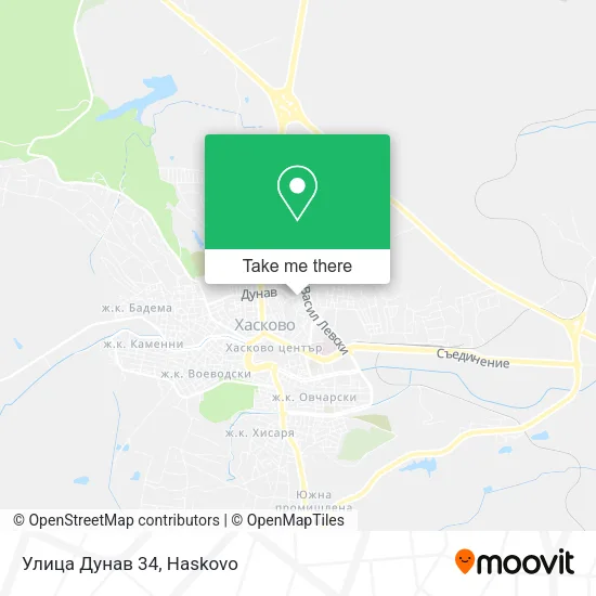 Карта Улица Дунав 34