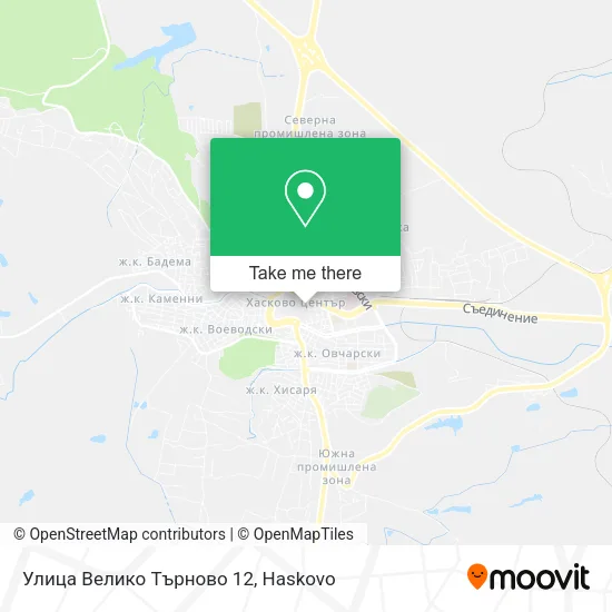 Карта Улица Велико Търново 12
