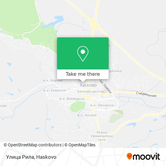 Улица Рила map
