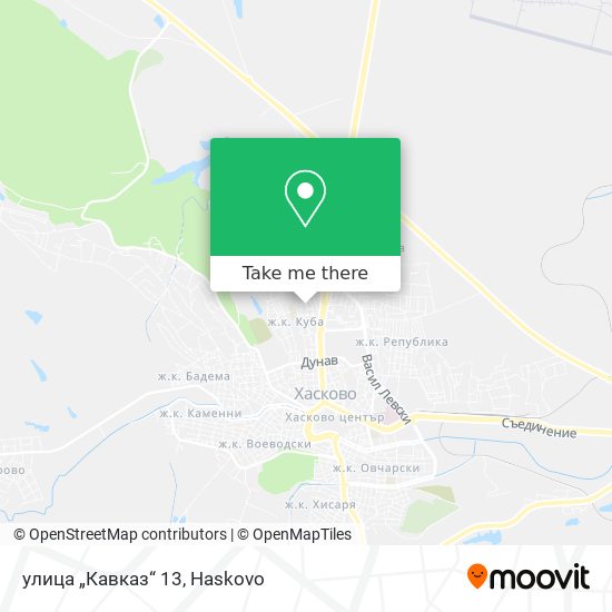 улица „Кавказ“ 13 map