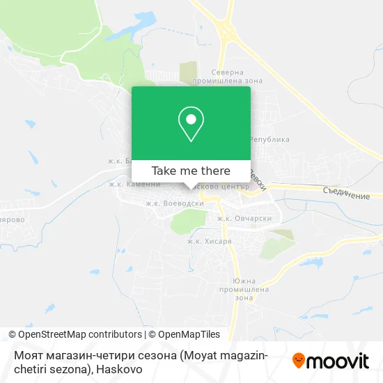 Моят магазин-четири сезона (Moyat magazin-chetiri sezona) map
