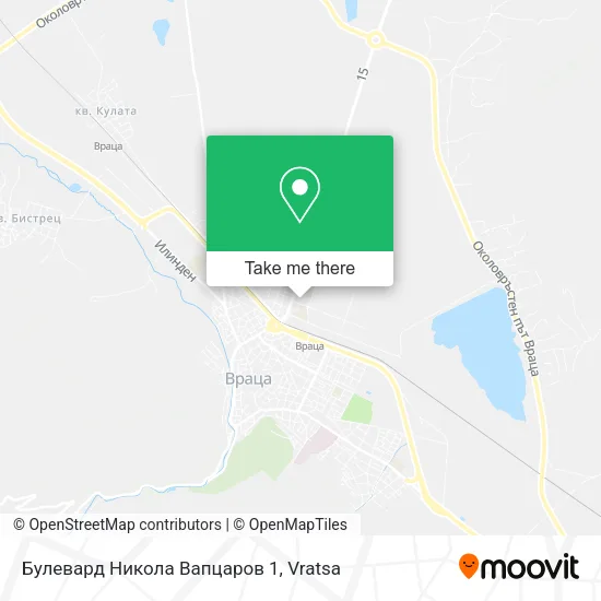 Карта Булевард Никола Вапцаров 1