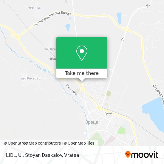 LIDL, Ul. Stoyan Daskalov map