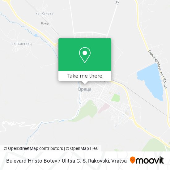 Bulevard Hristo Botev / Ulitsa G. S. Rakovski map