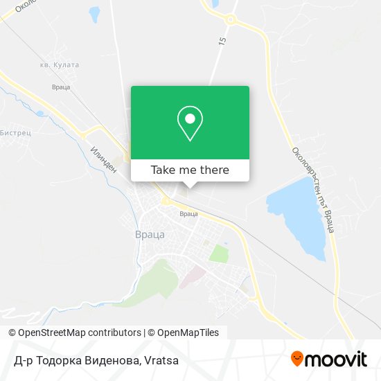 Д-р Тодорка Виденова map