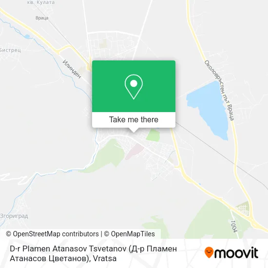 Карта D-r Plamen Atanasov Tsvetanov (Д-р Пламен Атанасов Цветанов)