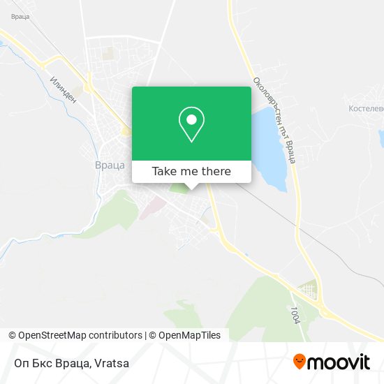 Оп Бкс Враца map