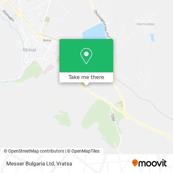 Карта Messer Bulgaria Ltd