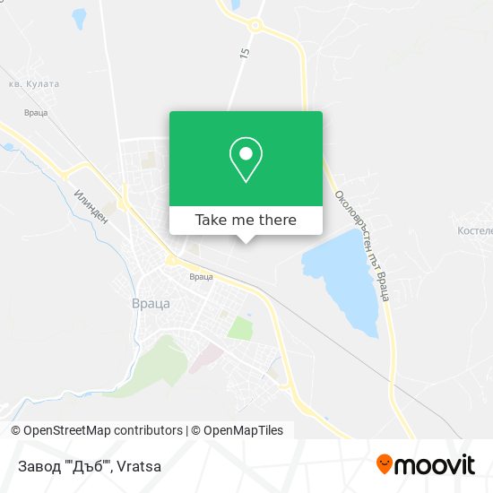 Завод ""Дъб"" map