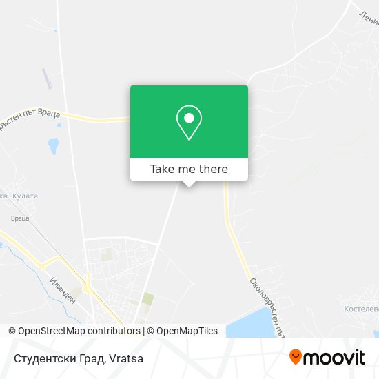Студентски Град map