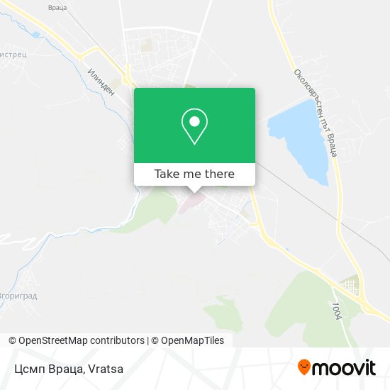 Цсмп Враца map
