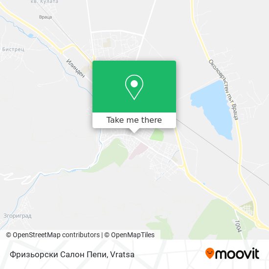 Фризьорски Салон Пепи map