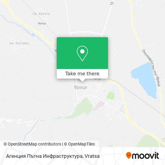 Агенция Пътна Инфраструктура map