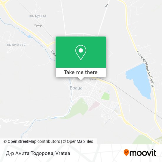 Д-р Анита Тодорова map