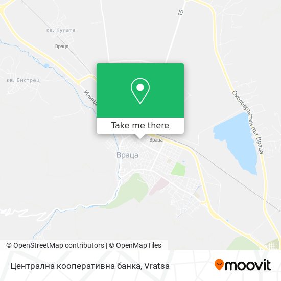 Централна кооперативна банка map