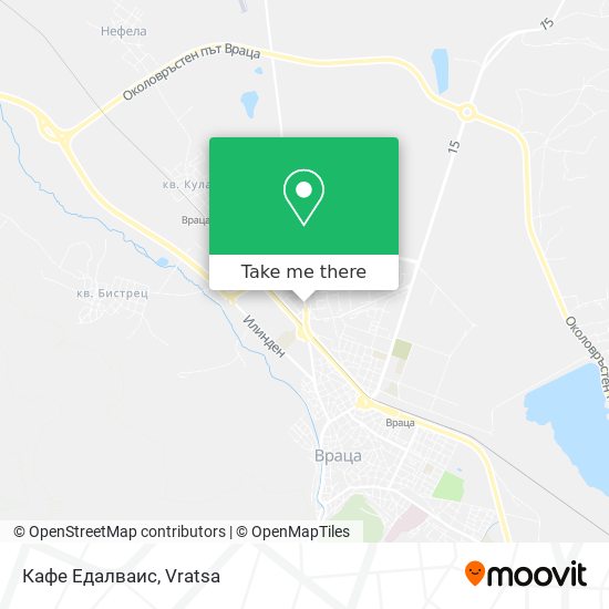 Карта Кафе Едалваис